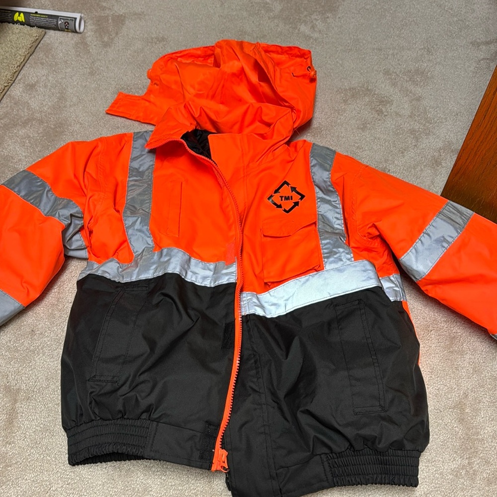 Traffic management winter coat
